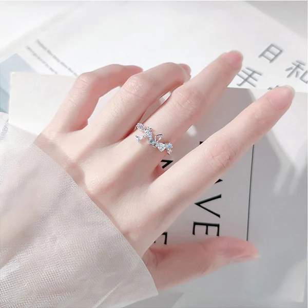 512449982e9072a5fe60b60d7853a83f Florosa Drop Diamond Aurora Adjustable Ring