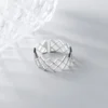 79a015f65757706f901dffb728ac72ac Zig‑zag Geometric Open Ring