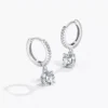 Starlit Grace Hoop Earrings