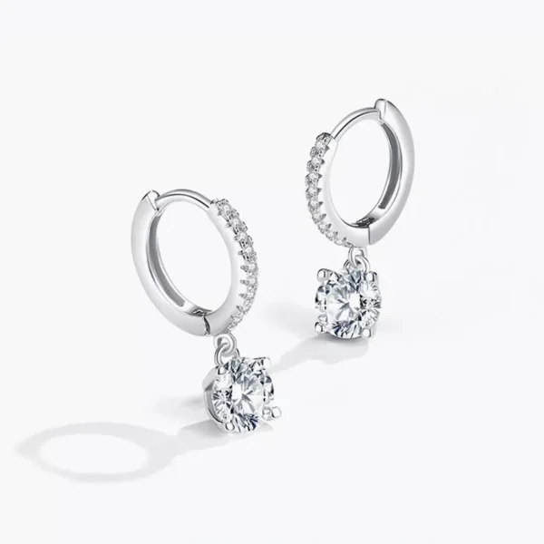Starlit Grace Hoop Earrings