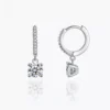 Starlit Grace Hoop Earrings