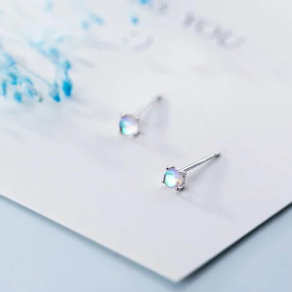 98ac7fe2f4f98ee8e1f94bef7219fd18 Mini Aurora Crystal Post Earrings