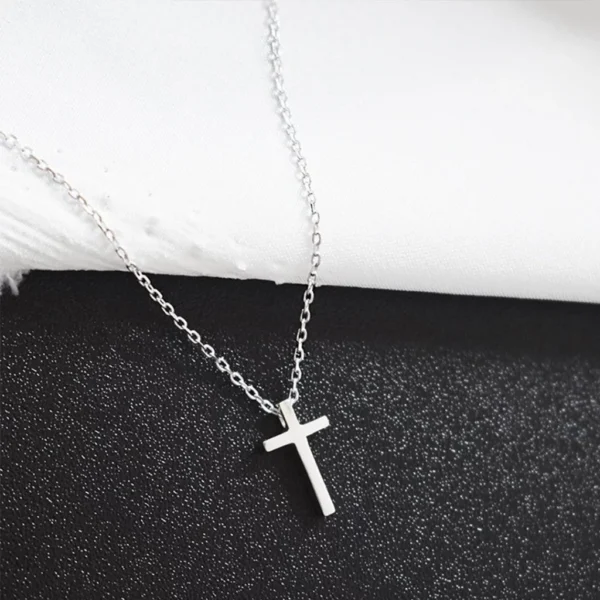 my-11134207-7r98s-lybz3mqol94918 Sterling Silver Simple Cross Necklace