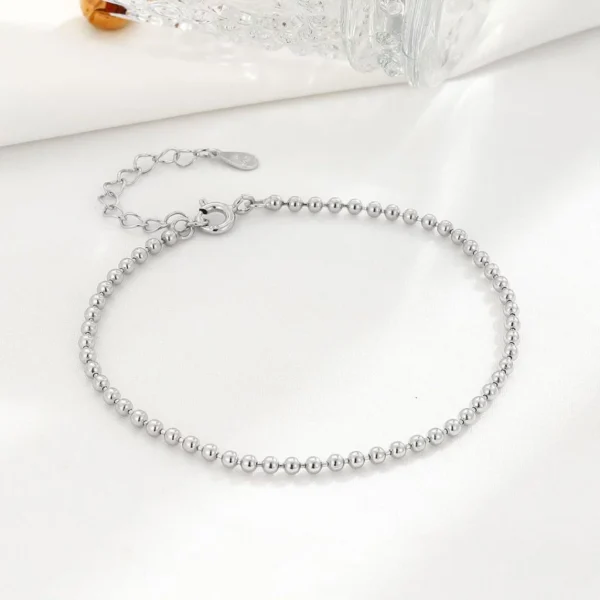 my-11134207-7rasg-m4pthft8zgft1b Boba Round Silver Bracelet