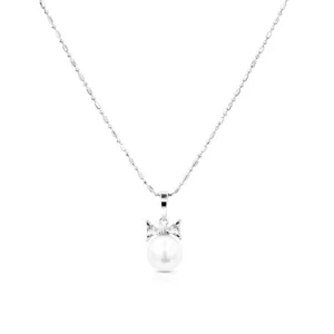 sg-11134201-7rasl-mafabthrlvr7ab Ribbon Pearl CZ Pendant Necklace