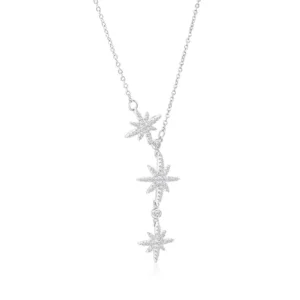 sg-11134201-7ratz-mafa3cq9ms8m27 Sunburst CZ Fixed Chain Necklace