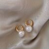 Colorful Pearl Hook Earrings Luxury Multi-Color Elegant Jewelry
