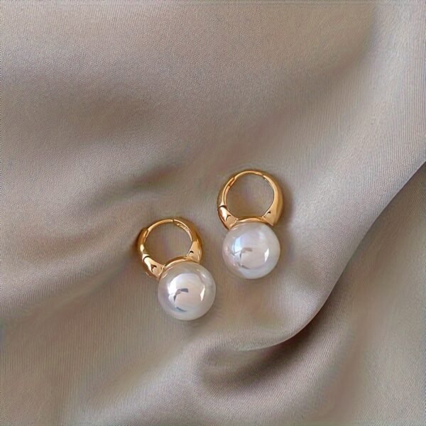 Colorful Pearl Hook Earrings Luxury Multi-Color Elegant Jewelry