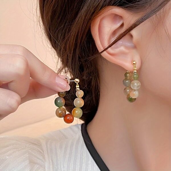 Elegant Hoop Earrings Luxury Classic Women’s Jewelry
