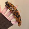 Large Capacity Banana Hair Clip Strong Hold Back Comb Hair Claw