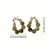 Elegant Hoop Earrings Luxury Classic Women’s Jewelry