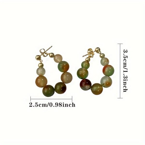 Elegant Hoop Earrings Luxury Classic Women’s Jewelry